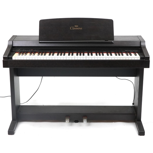 1207 - Yamaha Clavinova electric piano model CLP-152S, overall 103cm H x 120.5cm W x 46cm D