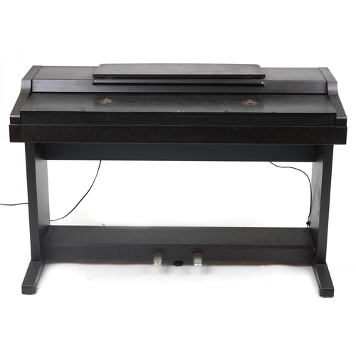 1207 - Yamaha Clavinova electric piano model CLP-152S, overall 103cm H x 120.5cm W x 46cm D