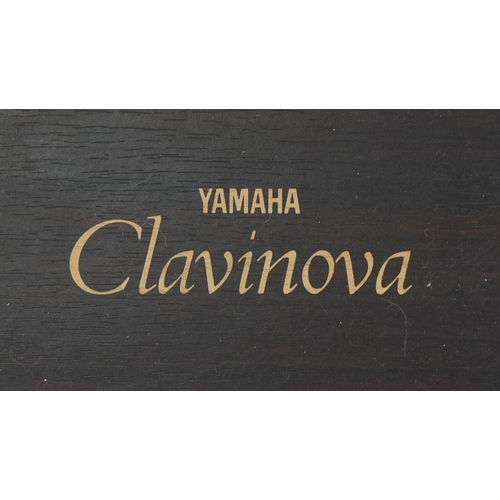 1207 - Yamaha Clavinova electric piano model CLP-152S, overall 103cm H x 120.5cm W x 46cm D