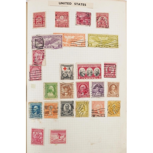 1761 - Collection of 19th century and later world stamps arranged in seven stock books and albums including... 