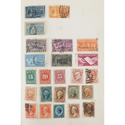 1761 - Collection of 19th century and later world stamps arranged in seven stock books and albums including... 