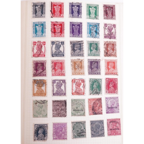 1763 - Collection of 19th century and later stamps arranged seven stock books and albums including China, B... 