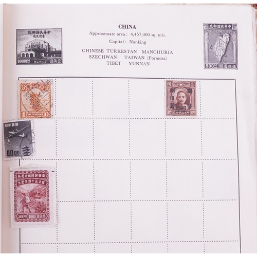 1763 - Collection of 19th century and later stamps arranged seven stock books and albums including China, B... 