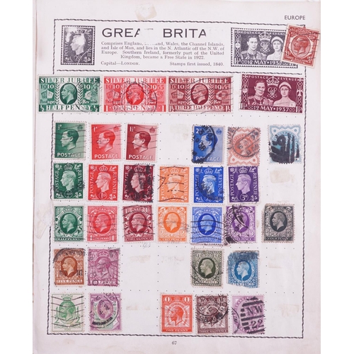 1771 - Collection of 19th century and later stamps arranged seven stock books and albums including Germany,... 