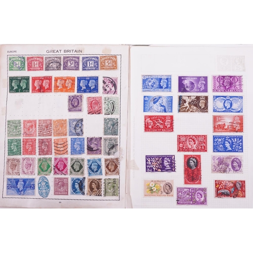 1771 - Collection of 19th century and later stamps arranged seven stock books and albums including Germany,... 