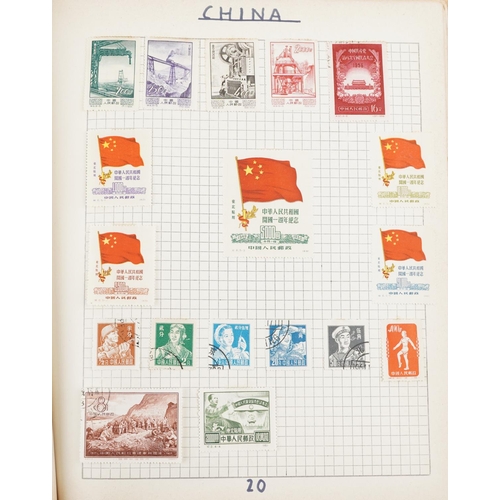 1771 - Collection of 19th century and later stamps arranged seven stock books and albums including Germany,... 