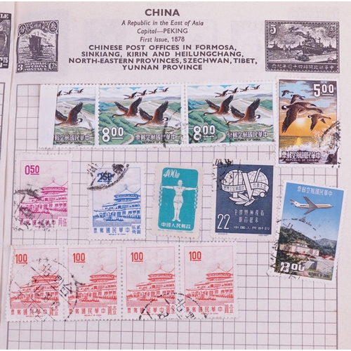 1773 - Collection of 19th century and later stamps arranged seven stock books and albums including China, C... 