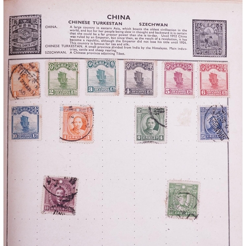 1773 - Collection of 19th century and later stamps arranged seven stock books and albums including China, C... 