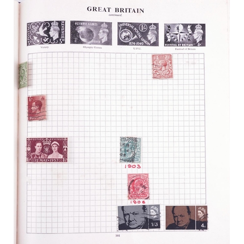 1773 - Collection of 19th century and later stamps arranged seven stock books and albums including China, C... 