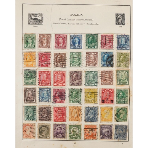 1762 - Collection of 19th century and later stamps arranged seven stock books and albums including Ireland,... 