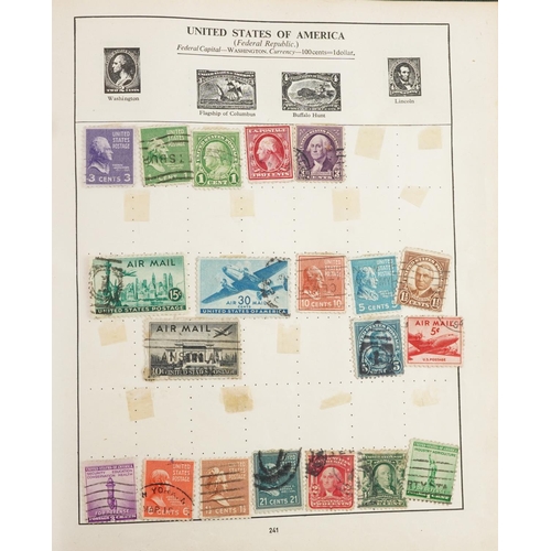 1762 - Collection of 19th century and later stamps arranged seven stock books and albums including Ireland,... 