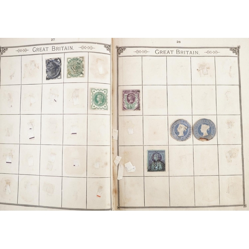 1762 - Collection of 19th century and later stamps arranged seven stock books and albums including Ireland,... 