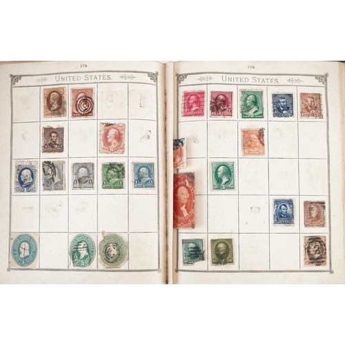 1762 - Collection of 19th century and later stamps arranged seven stock books and albums including Ireland,... 