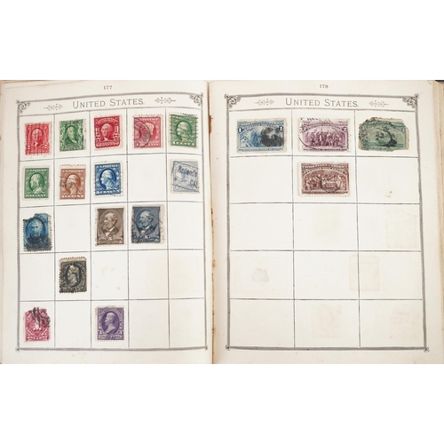 1762 - Collection of 19th century and later stamps arranged seven stock books and albums including Ireland,... 