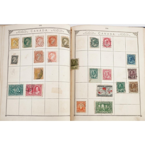 1762 - Collection of 19th century and later stamps arranged seven stock books and albums including Ireland,... 