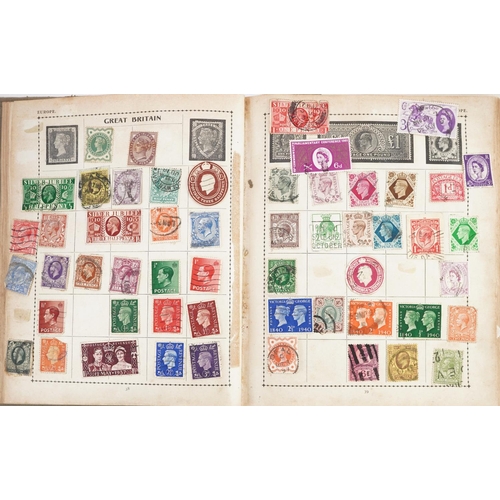 1762 - Collection of 19th century and later stamps arranged seven stock books and albums including Ireland,... 