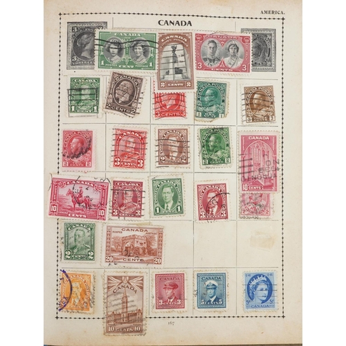 1762 - Collection of 19th century and later stamps arranged seven stock books and albums including Ireland,... 