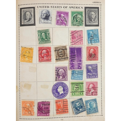 1762 - Collection of 19th century and later stamps arranged seven stock books and albums including Ireland,... 