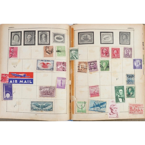 1762 - Collection of 19th century and later stamps arranged seven stock books and albums including Ireland,... 