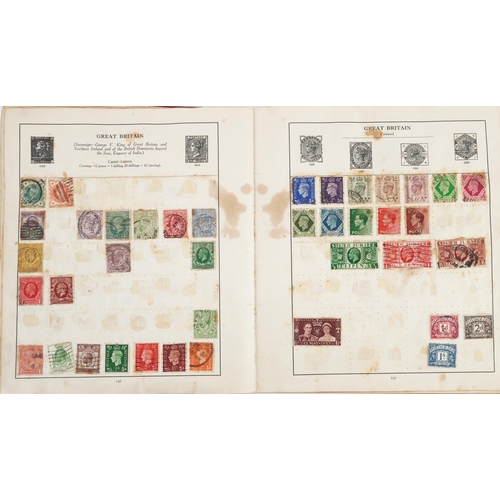 1762 - Collection of 19th century and later stamps arranged seven stock books and albums including Ireland,... 