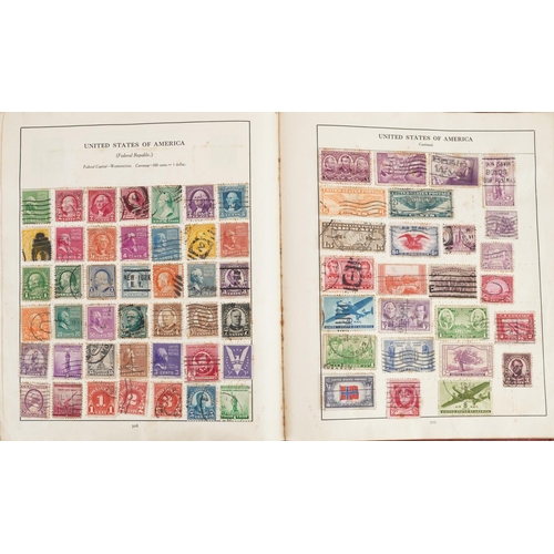 1762 - Collection of 19th century and later stamps arranged seven stock books and albums including Ireland,... 