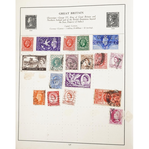 1770 - Collection of 19th century and later stamps arranged seven stock books and albums including Commonwe... 