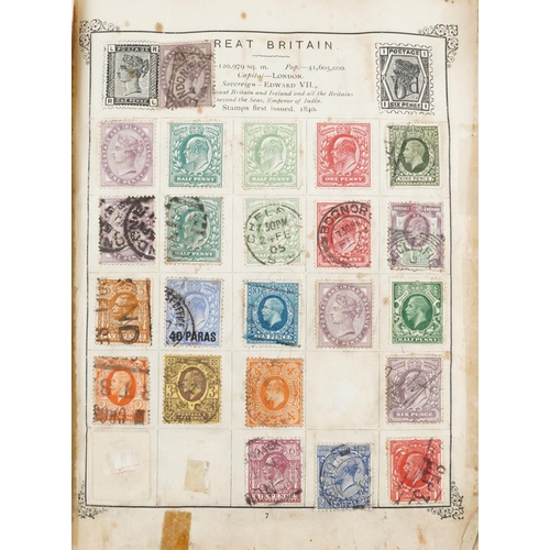 1775 - Collection of 19th century and later stamps arranged seven stock books and albums including Commonwe... 