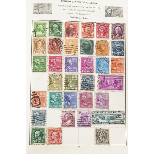 1775 - Collection of 19th century and later stamps arranged seven stock books and albums including Commonwe... 