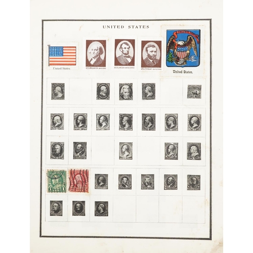 1775 - Collection of 19th century and later stamps arranged seven stock books and albums including Commonwe... 