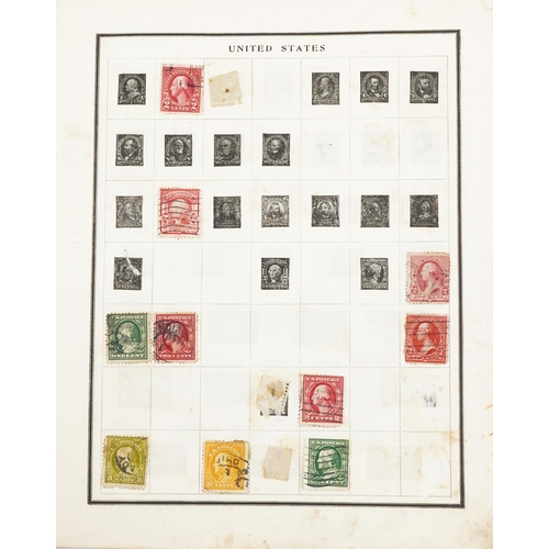 1775 - Collection of 19th century and later stamps arranged seven stock books and albums including Commonwe... 