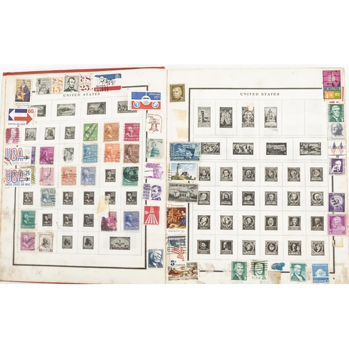 1775 - Collection of 19th century and later stamps arranged seven stock books and albums including Commonwe... 