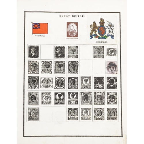 1775 - Collection of 19th century and later stamps arranged seven stock books and albums including Commonwe... 