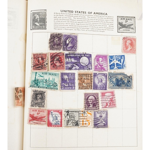 1775 - Collection of 19th century and later stamps arranged seven stock books and albums including Commonwe... 