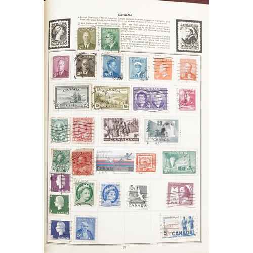 1775 - Collection of 19th century and later stamps arranged seven stock books and albums including Commonwe... 