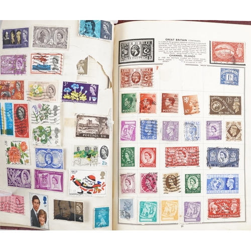 1775 - Collection of 19th century and later stamps arranged seven stock books and albums including Commonwe... 