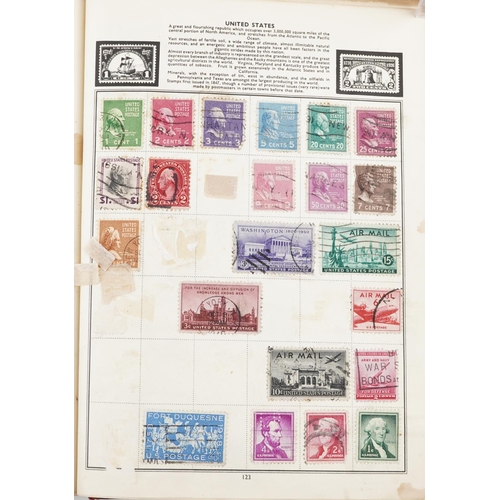 1775 - Collection of 19th century and later stamps arranged seven stock books and albums including Commonwe... 