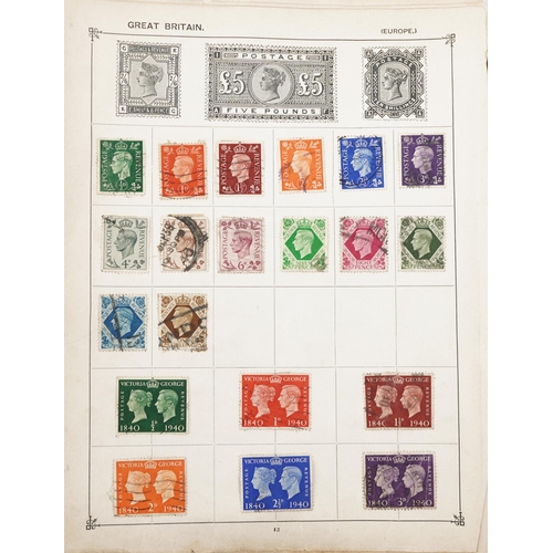 1775 - Collection of 19th century and later stamps arranged seven stock books and albums including Commonwe... 