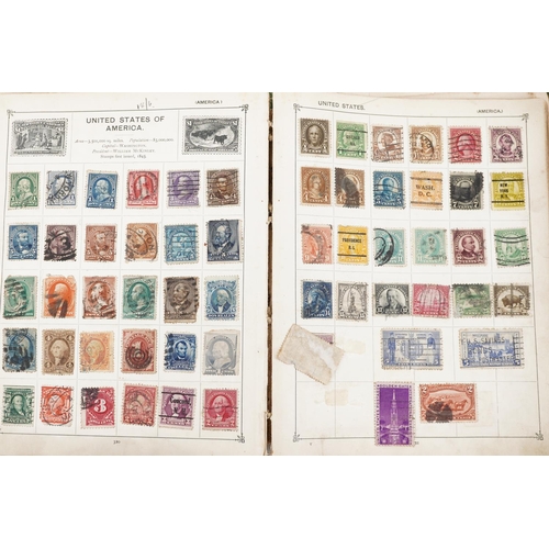 1775 - Collection of 19th century and later stamps arranged seven stock books and albums including Commonwe... 