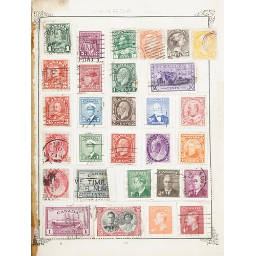 1775 - Collection of 19th century and later stamps arranged seven stock books and albums including Commonwe... 