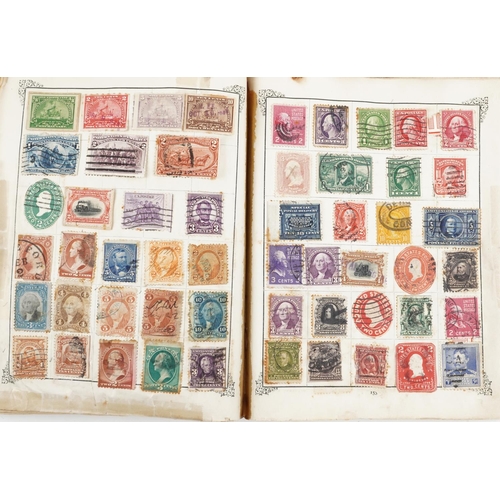 1775 - Collection of 19th century and later stamps arranged seven stock books and albums including Commonwe... 