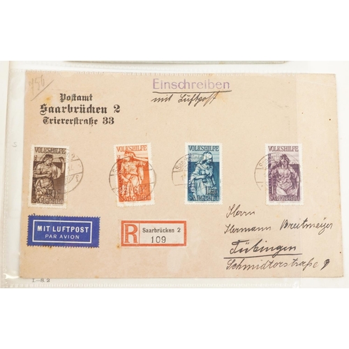 1798 - Collection of 19th century and later stamps arranged seven stock books and albums including France, ... 