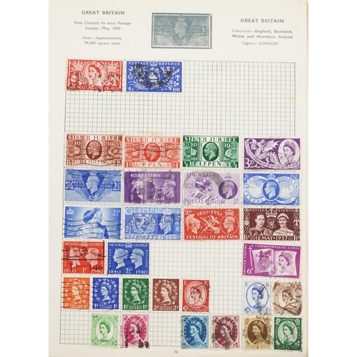 1769 - Collection of 19th century and later stamps arranged seven stock books and albums including Germany,... 