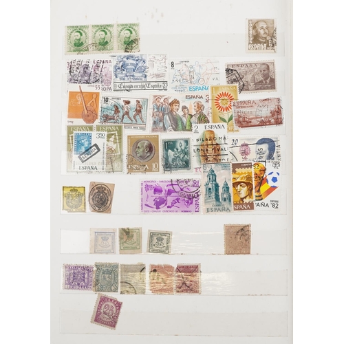 1797 - Collection of 19th century and later stamps arranged seven stock books and albums including Europe, ... 