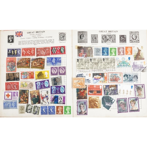 1759 - Collection of 19th century and later stamps arranged seven stock books and albums including Europe, ... 