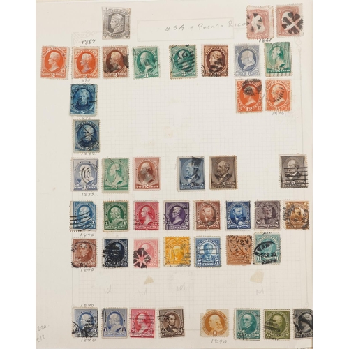 1774 - Extensive collection of antique and later world stamps and postal history, predominantly arranged on... 