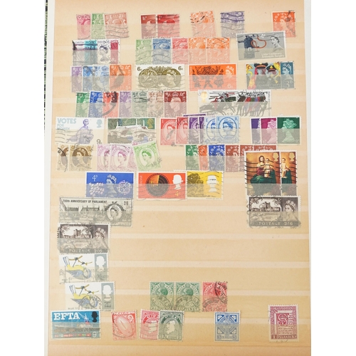 1757 - Collection of 19th century and later stamps arranged seven stock books and albums including Germany,... 