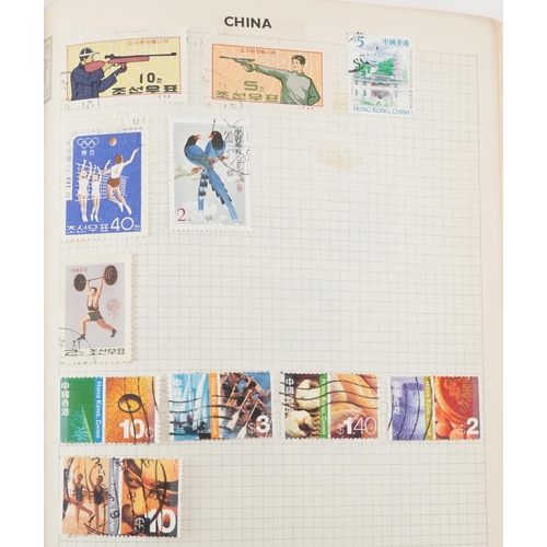 1757 - Collection of 19th century and later stamps arranged seven stock books and albums including Germany,... 