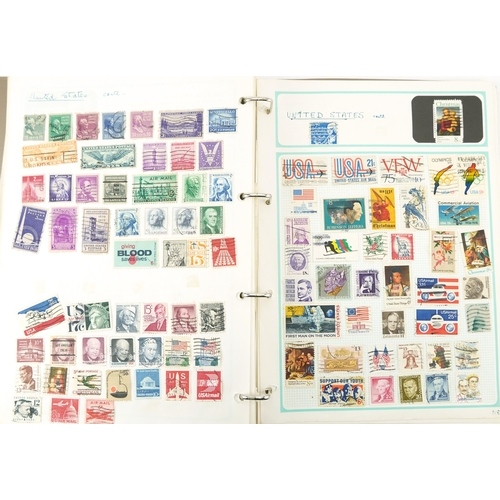 1755 - Collection of 19th century and later stamps arranged seven stock books and albums including Africa, ... 