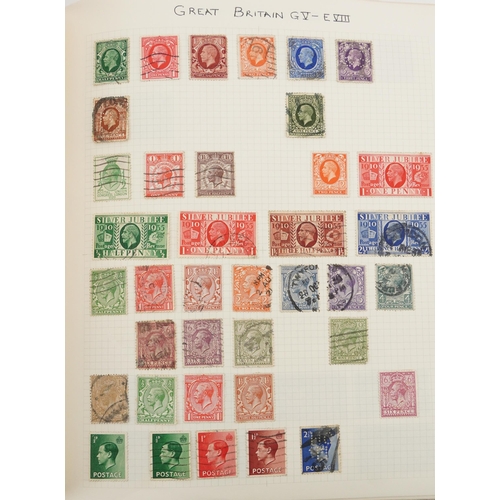 1760 - Collection of 19th century and later stamps arranged seven stock books and albums including Great Br... 