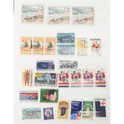 1760 - Collection of 19th century and later stamps arranged seven stock books and albums including Great Br... 